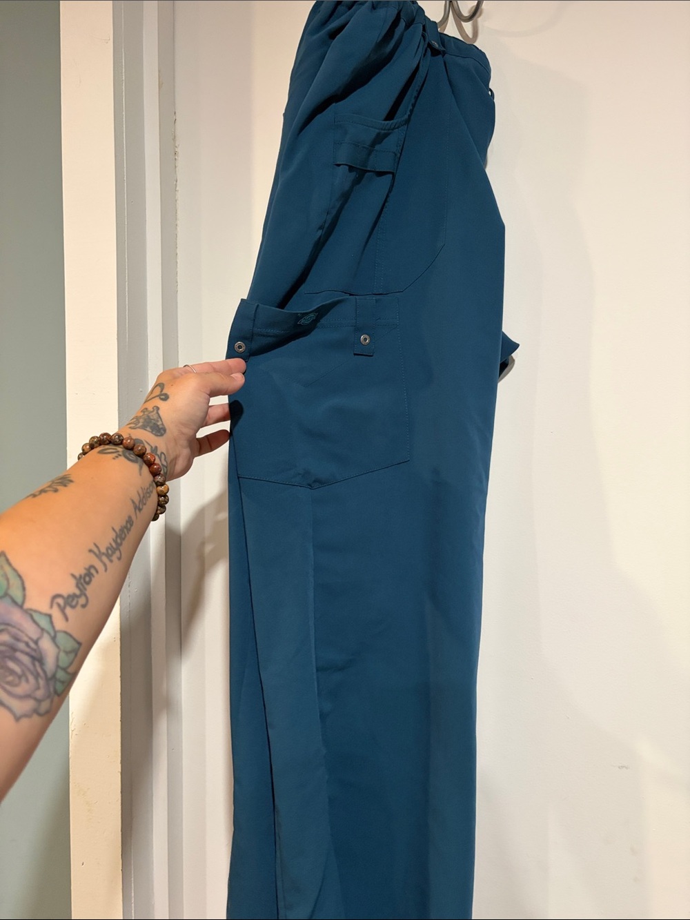 Dickies Teal Work Scrub Pants